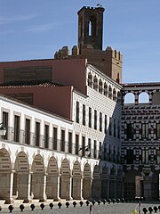 Plaza in Badajoz, Spain