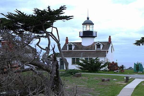 Point Pinos Lighthouse, Pacific Grove, California.