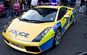 London's Metropolitan Police Gallardo