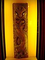 Bishop Museum display of Polynesian totem art