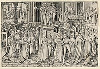 «Танец при дворе Ирода», ок. 1490