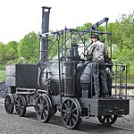 Kereta Uap Puffing Billy, Pockerley Waggonway, Beamish Museum, 17 Mei 2011 (3).jpg