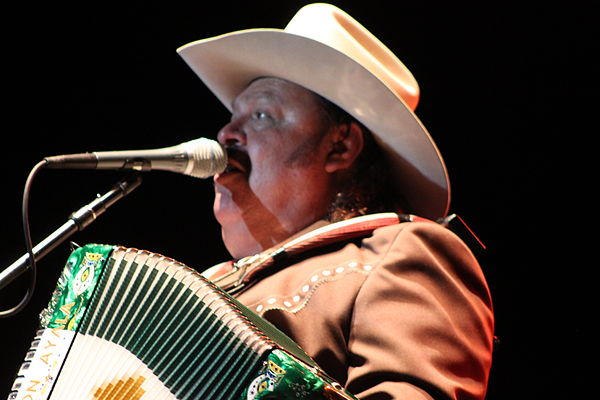 Ramon Ayala, a norteño musician known as the "King of the Accordion"