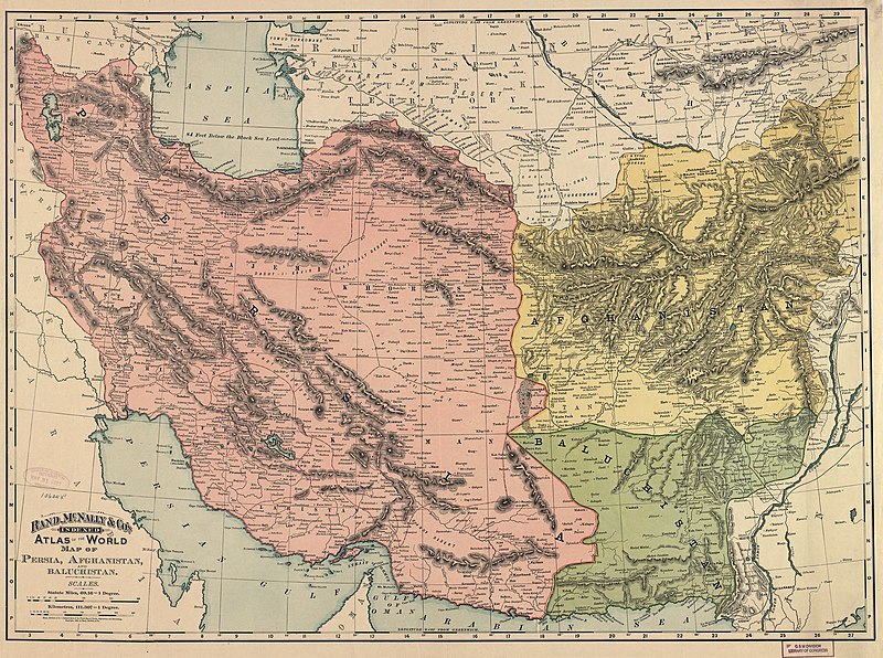 پرونده:Rand McNally map of Persia,Afghanistan,Baluchistan.jpg