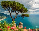 View from garden of Villa Rufolo