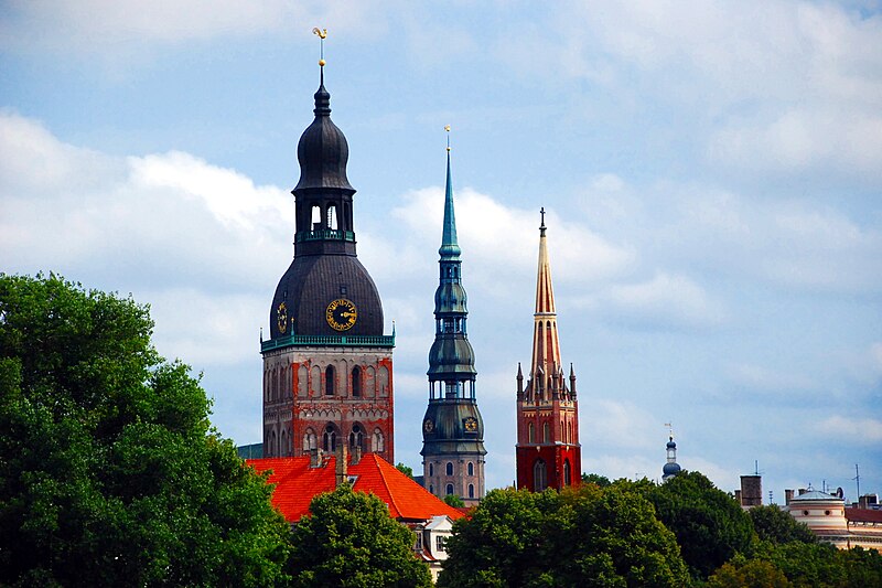 File:Riga's towers - panoramio.jpg