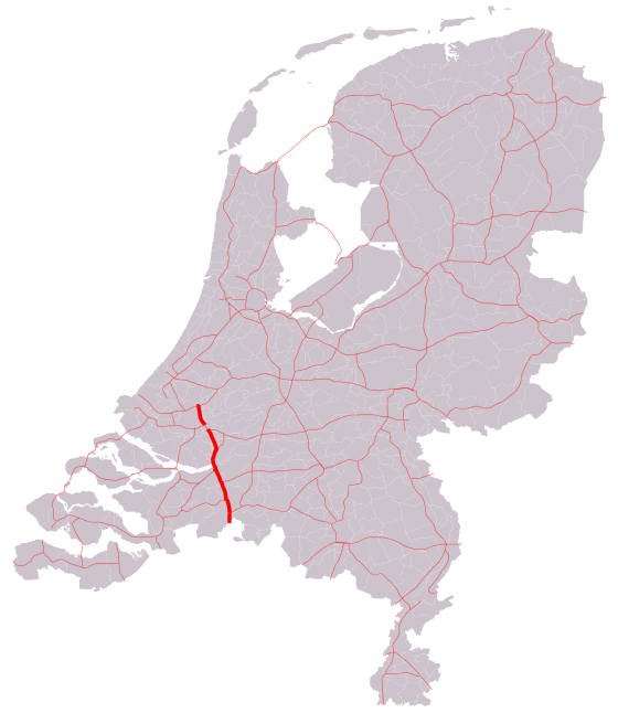 Image illustrative de l’article Autoroute A16 (Pays-Bas)