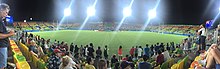 Team's line up before the final Rio 2016 Olympics - Women's rugby Stevens final (29069265102).jpg