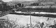 Roll call at Melk concentration camp