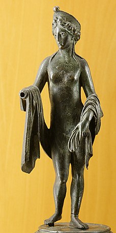 Venus, Ancient Roman bronze figurine, 1st–2nd centuries AD.