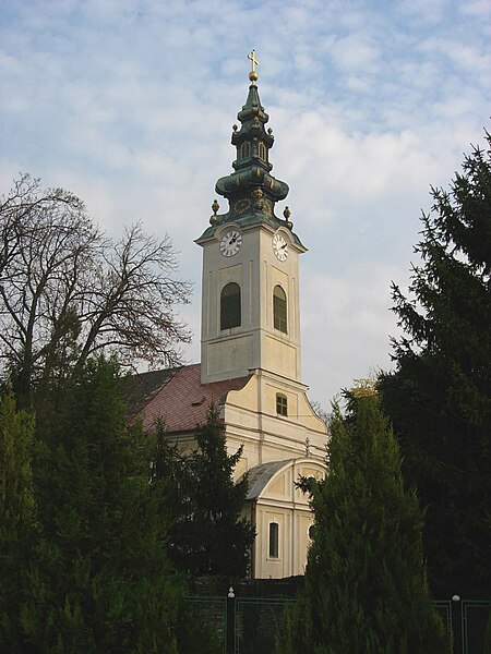 Cathedral of Saint Nicholas, seat of the Byzantine Catholic Eparchy of Ruski Krstur, whose adherents are mainly Rusyns