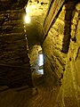 Treppe im Turmaufgang, Blickrichtung abwärts