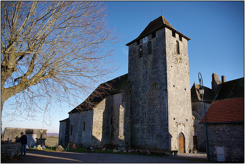 File:SOULOMES (Lot) - Eglise Sainte-Marie-Madeleine (vue Nord-Ouest).jpg