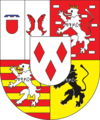 Erb Salm-Reifferscheidtů v podobě užívané po roce 1600, po rozdělení rodu ho užívala starohrabata z linie Dyck před povýšením do knížecího stavu roku 1816 a starohrabata z linie Bedbur před povýšením na říšská knížata v roce 1804.