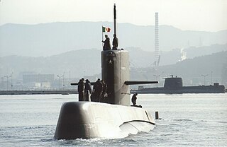 Italian submarine <i>Salvatore Pelosi</i> (S 522) Sauro-class submarine