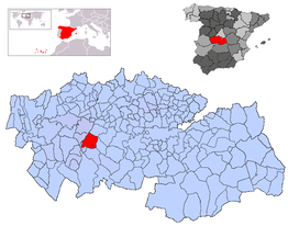Kaart van San Martín de Pusa