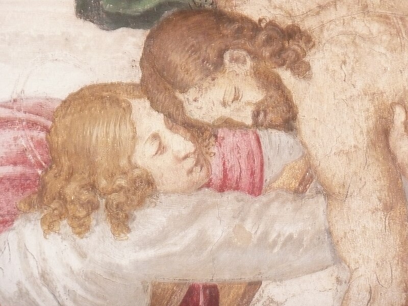 File:San Mauricio Luini Descending detail.JPG