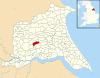 Sancton UK parish locator map.svg