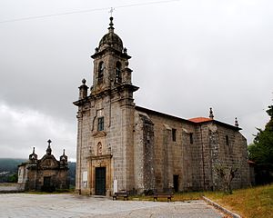 Santo André de Cedeira, Redondela, igrexa.jpg