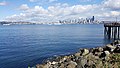 Seattle from Alki Beach (2016)