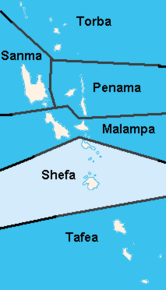 Kart over Shefa