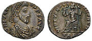 Siliqua Eugenius- trier RIC 0106d