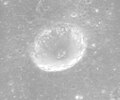 Apollo 15 panoramic camera image, at a high sun angle