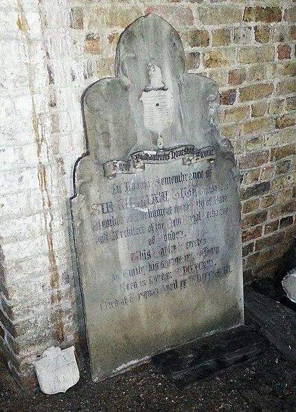 Headstone of William Tite at the Catacombs of West Norwood Cemetery July 2014