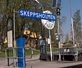 The stop at Skeppsholmen