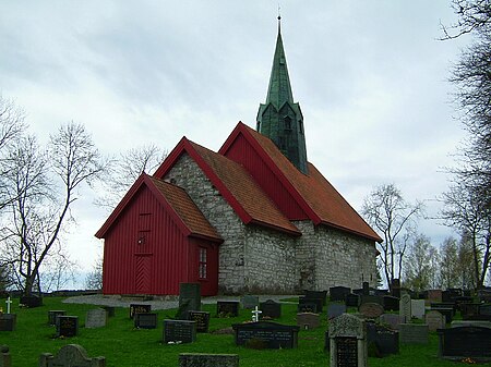 Skiptvet kirke nordøst