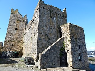 Slade Castle Tower house in County Wexford, Ireland