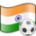 Icône de footballeurs indiens