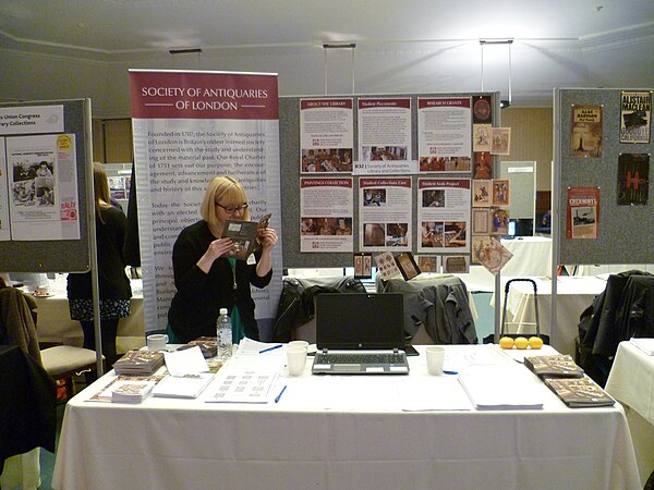 The Society of Antiquaries of London at the University of London History Day, 2016