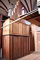 Pedal-Pfeifenwerk der Schöler-Orgel im Kloster Altenberg (Solms)