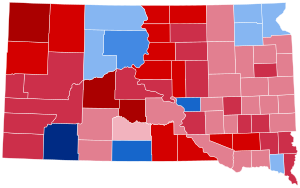South Dakota Presidential Election Results 2012.svg