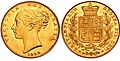 Sovereign (£1 coin) of Queen Victoria, 1842