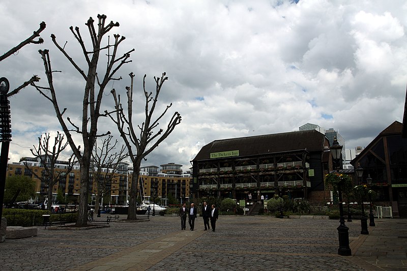 File:St Katharine Docks in London, spring 2013 (1).JPG