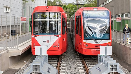 Stadtbahnhaltestelle Görlinger Zentrum 7340