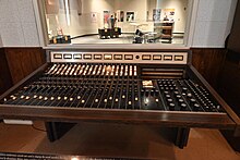 View of the studio from the mixing console Stax Records, Memphis, TN, US (09).jpg