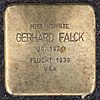 Stolperstein Bismarckstrasse 149 (Gerhard Falck) in Hamburg-Hoheluft-West.jpg