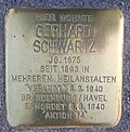 Stolperstein für Gerhard Schwartz (Rodderstraße 23)