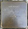 Stolperstein Selters Bahnhofstraße 18 Frieda Schömann