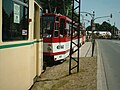 Deutsch: Tw 405 - Leihgabe aus Erfurt English: Tram car 405 - hired from Erfurt