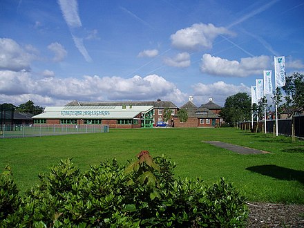 Stretford High School in 2007