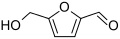Structural formula of Hydroxymethylfurfural
