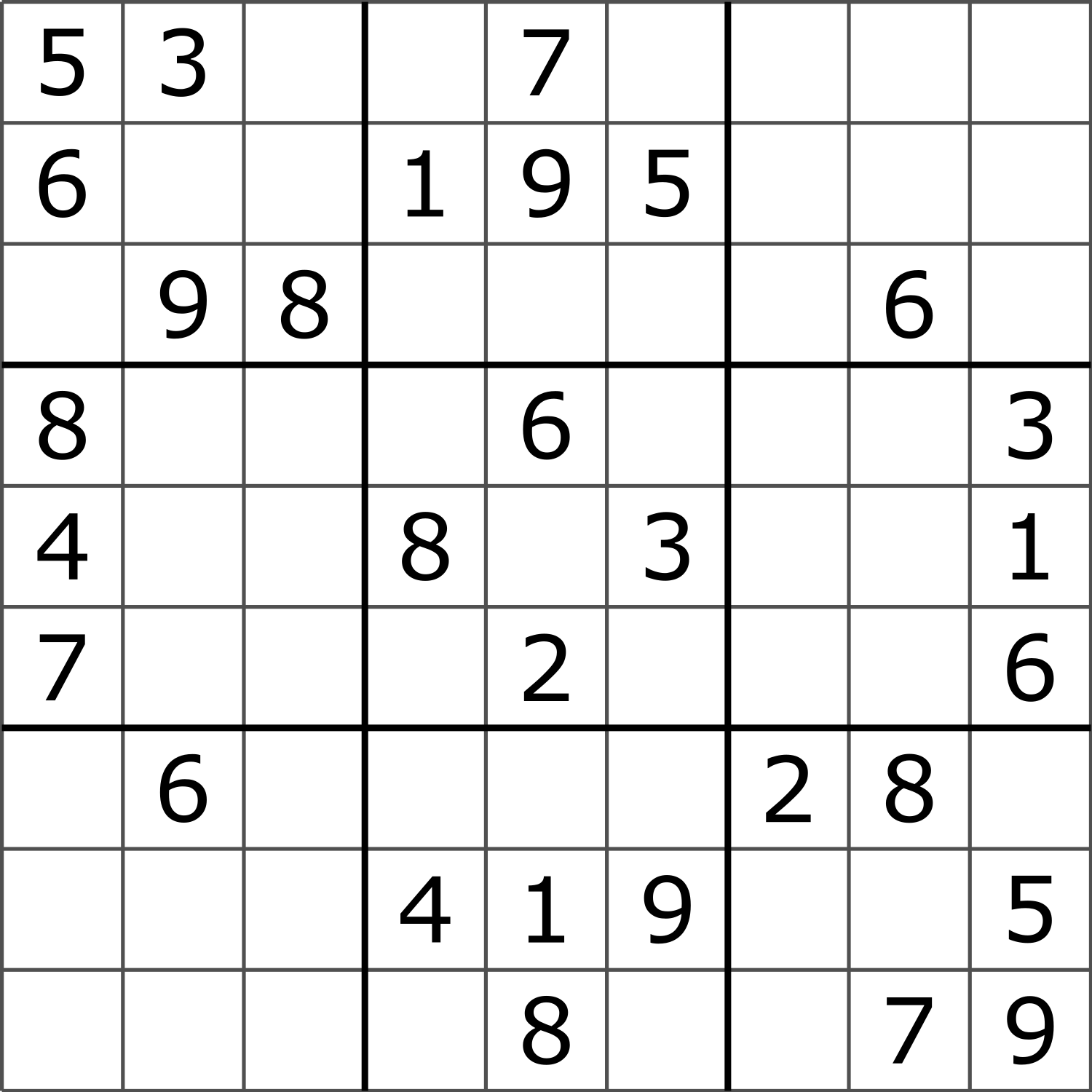 Sudoku - Easy 