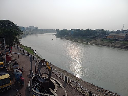 Surma River in Sylhet