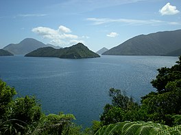 Tarakaipā Pulau utara Tennyson Inlet