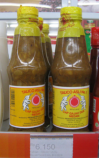 <span class="mw-page-title-main">Tauco</span> Indonesian fermented bean paste