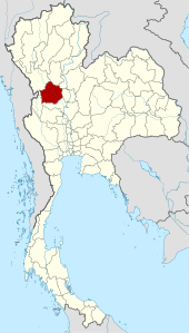 Kamphaeng Phet - Localização